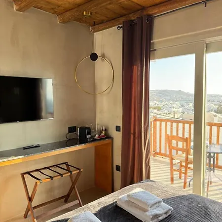 公寓 Mykonostown Cycladic House Zoe, By Mykonos High